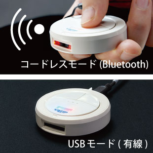 モード切替で無線・優先・データコレクタとしてもつようできます。