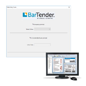 BarTender データベース対応 バーコード・二次元コードラベル作成ソフト